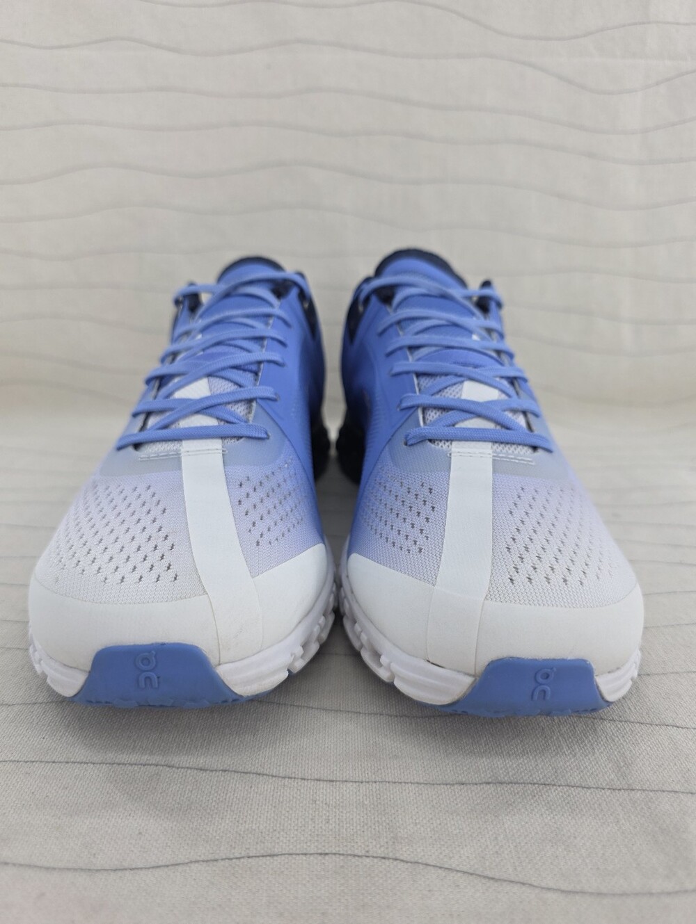 On Running Womens Cloudflow Blue White CloudTec Sneaker Shoes 35.99233 Size 8.5 - Picture 6 of 14